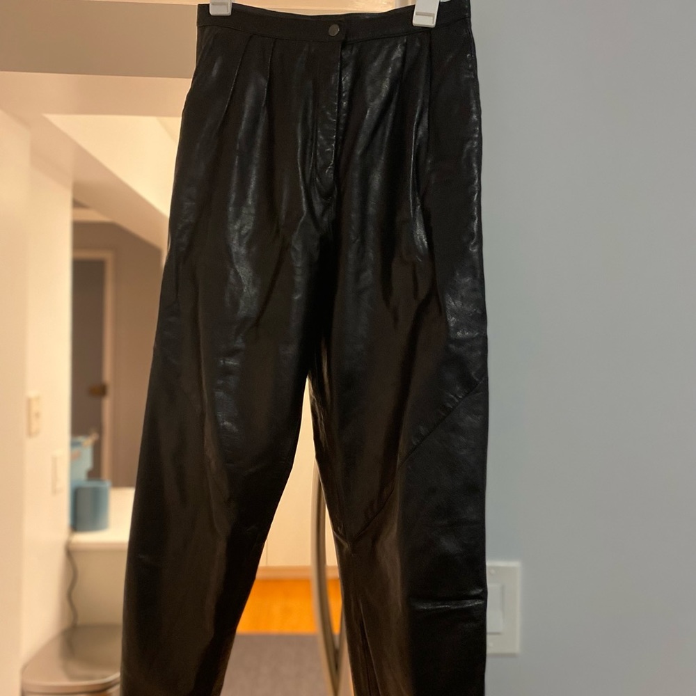 Genuine Leather Vintage Pants!!! US 8/UK12